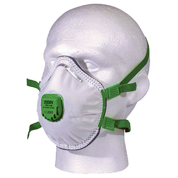 Mammoth FFP3V Premium Moulded Valved Respirator