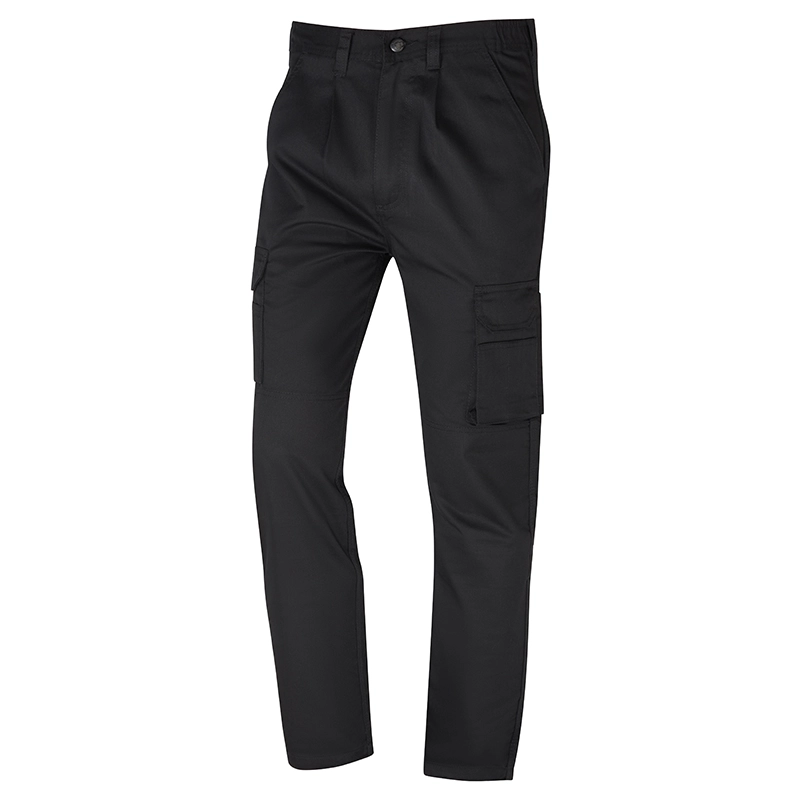 BLACK CARGO TROUSER 