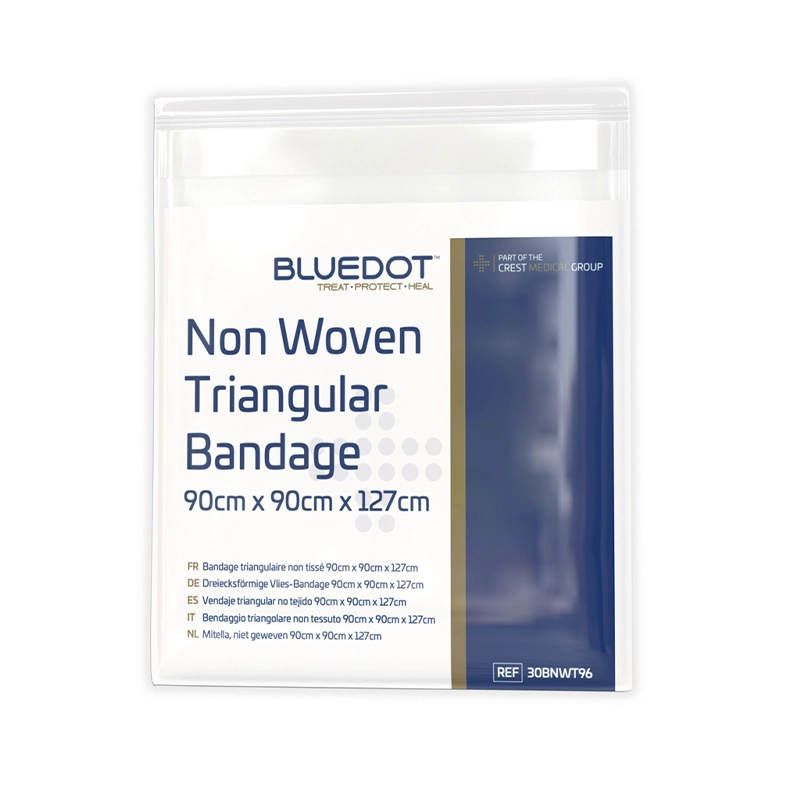 BANDAGE TRIANGULAR NON WOVEN NON STERILE PACK 10