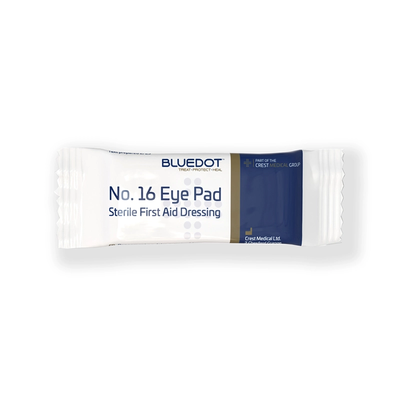 WRAPPED NO16 EYE PAD & BANDAGE, PACK OF 10