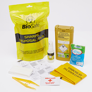 BioSafe Standard Sharps Disposal Pack