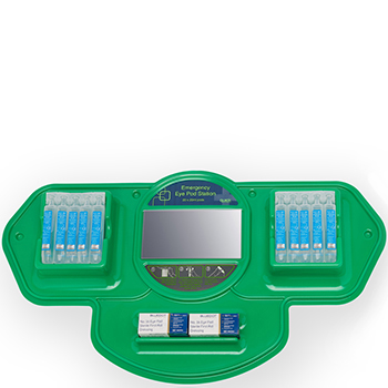 Blue Dot Eye Wash Station inc Pods & Dressings