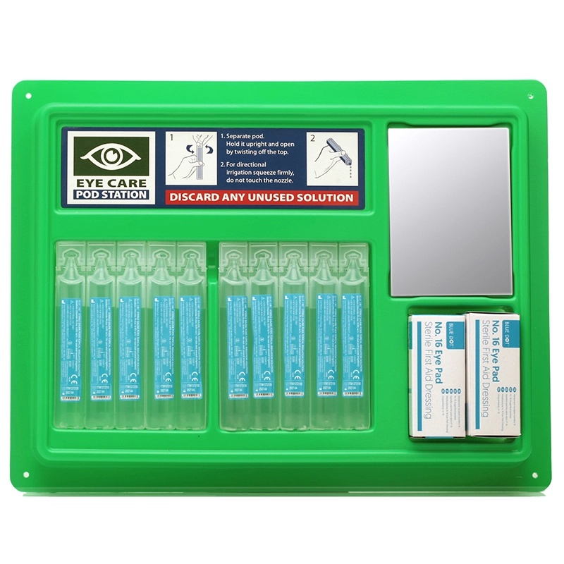 Quick Check Eye Wash Station With Eye Wash Pods