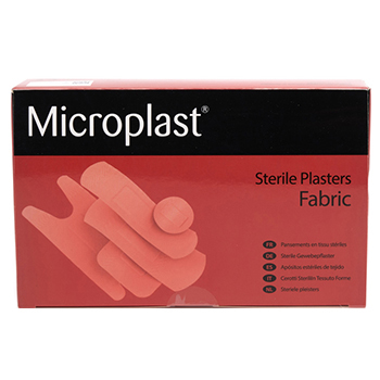 Blue Dot Fabric Adhesive Plasters