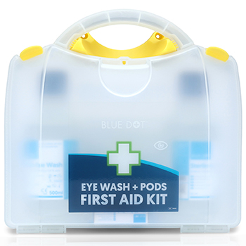 Blue Dot Eye Wash & Pod First Aid Kit