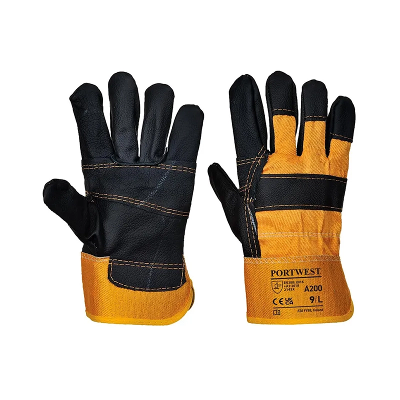 LEATHER RIGGER 270 COW GRAIN PALM BAR GLOVE