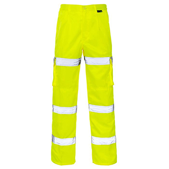 Mammoth Hi-Vis 3 Band Combat Trousers