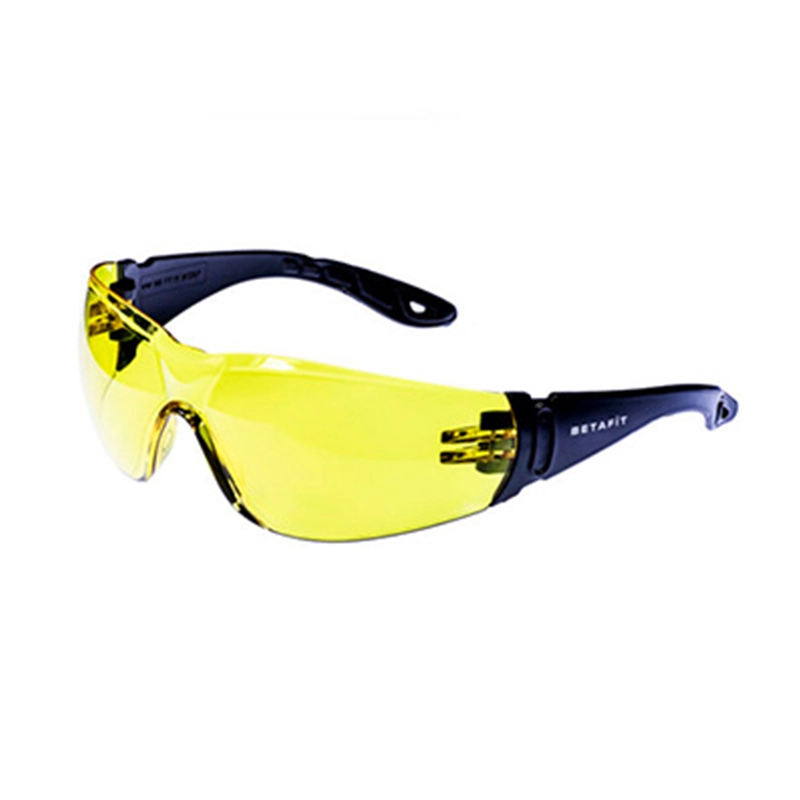 Class 1 Amber Anti-Scratch Safety Glasses