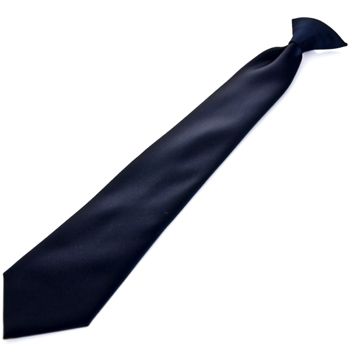 Premier Black Clip On Tie
