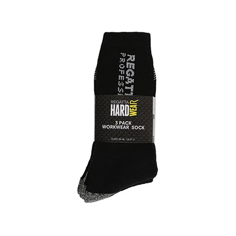 3 Pack Work Socks