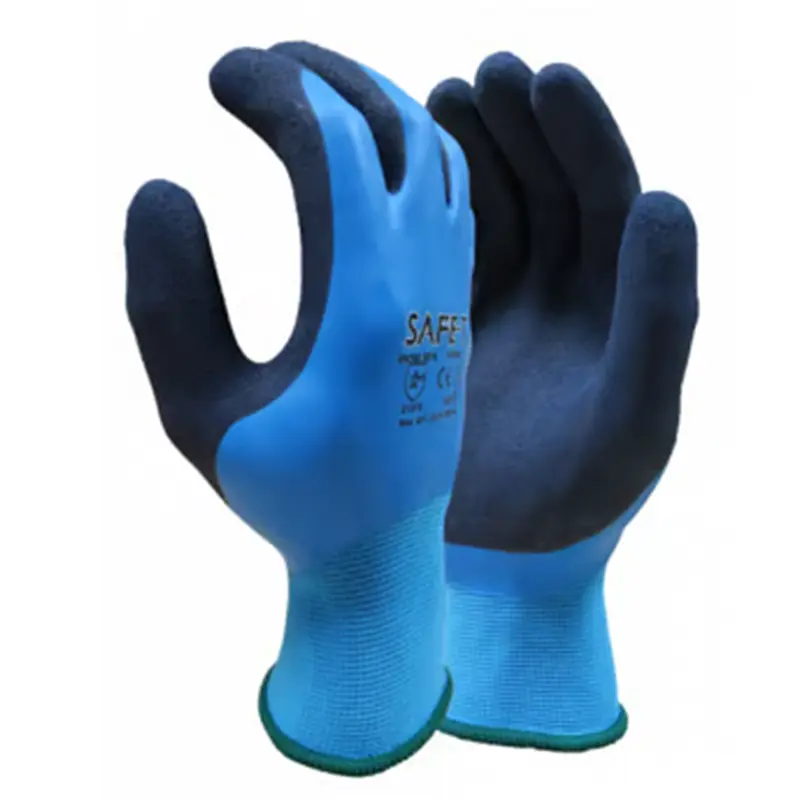 Waterproof Latex Grip Gloves 