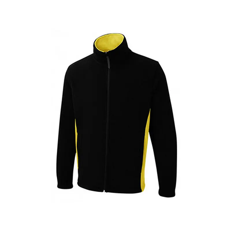 2 Tone Full Zip Fleece Jacket