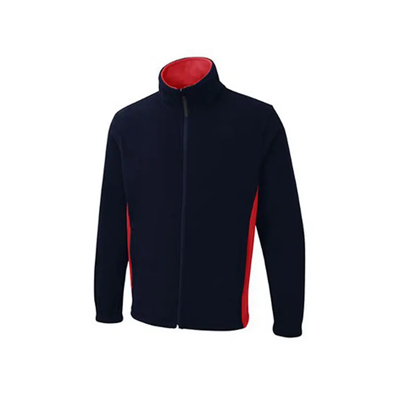 2 Tone Full Zip Fleece Jacket