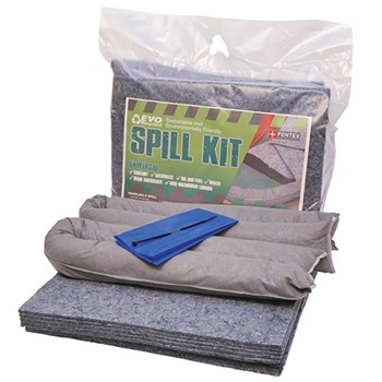 A spill kit and contents