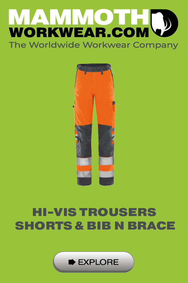 Image of Hi-Vis Trousers Shorts Bib n Brace